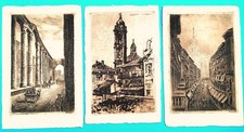 Tre vecchie cartoline usato  Dairago