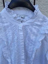 Zara rüschenbluse stickerei gebraucht kaufen  Hürth