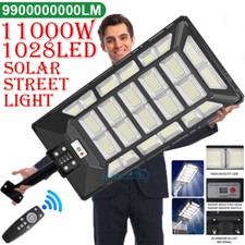 Luz Lamparas 1028LED Luces Solares Exterior Para Pátio Com Sensor De Movimento comprar usado  Enviando para Brazil