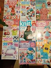 Christmas knitting magazines for sale  AMMANFORD