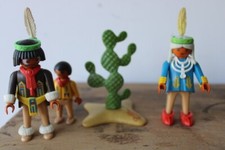 Playmobil famille indien d'occasion  Chameyrat