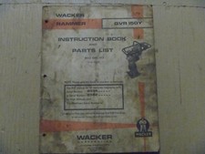 Wacker rammer gvr for sale  Fairfield