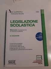 Concorso scuola legislazione usato  Verona