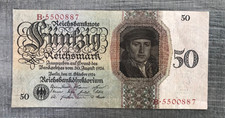 Reichsmark reichsbanknote berl gebraucht kaufen  Eichwalde