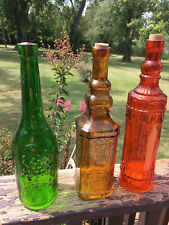 Decorative bottles orange for sale  Potosi