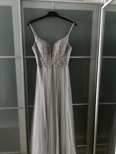 Abschlussballkleid lang grau gebraucht kaufen Abschlussballkleid lang grau gebraucht kaufen  Gochsheim