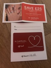 Samuel gift card for sale  TRURO