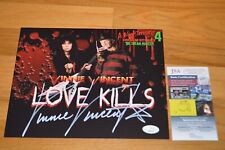 Foto colorida assinada por Vinnie Vincent 8x10 "Nightmare On Elm Street 4" JSA CERTIFICADO DE AUTENTICIDADE ~ BEIJO, usado comprar usado  Enviando para Brazil