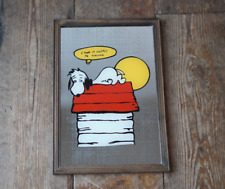 Vintage snoopy picture for sale  NORWICH