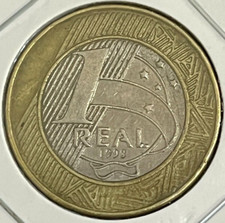 Usado, 1 moeda real 1998 Brasil - Bi-metálica - KM# 652 - EB1245 comprar usado  Brasil 