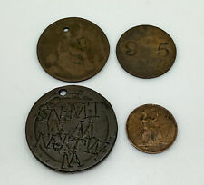 Lot counterstamped coins for sale  SHEFFIELD