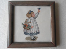 Wandbild stickbild kreuzstich gebraucht kaufen  Holzwickede