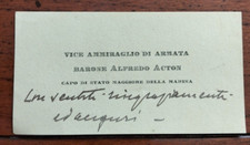 1920 biglietto visita usato  Roma