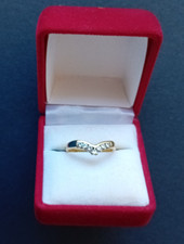 Gold diamond claw for sale  TELFORD
