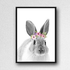 Rabbit bunny print for sale  WOLVERHAMPTON