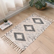 Boho bathroom rugs for sale  USA