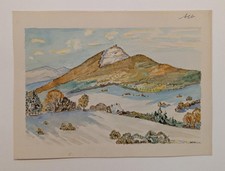 Schwäbische alb aquarell gebraucht kaufen  Deutschland