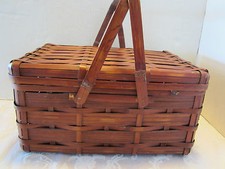 Vintage bamboo basket for sale  Oshkosh