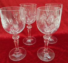 Verres vin cristal d'occasion  La Ferrière-sur-Risle