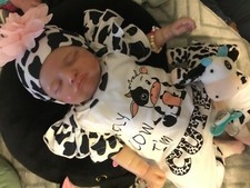 Reborn baby girl d'occasion  Expédié en Belgium