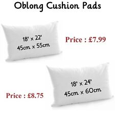 Oblong cushion pads for sale  ROCHDALE