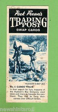 #D295. CARTÃO POSTAL COMERCIAL PEEK FREAN DOS ANOS 1960 - CONJUNTO HUDSON BAY, #5 TREM DE CANOA comprar usado #D295. CARTÃO POSTAL COMERCIAL PEEK FREAN DOS ANOS 1960 - CONJUNTO HUDSON BAY, #5 TREM DE CANOA comprar usado  Enviando para Brazil