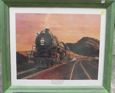 Train railroad art for sale  Marietta