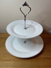 Tier white silver for sale  SWINDON