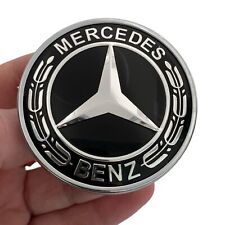 NOVO emblema capô frontal estrela preta para AMG C180 E200 E300 E350e E400 E450 E43 E53 comprar usado  Enviando para Brazil