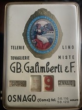 Calendario perpetuo vintage usato  Palermo