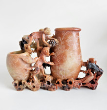 Hand carved soapstone for sale  Scituate