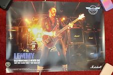 Lemmy Motorhead Official Marshall Amplifier  Poster 2005/6 comprar usado  Enviando para Brazil