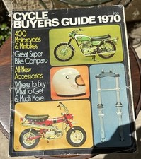 Vintage Cycle Buyers Guide 1970 Magazine 112 Pages! - Motorcycles & Mini Bikes, usado comprar usado  Enviando para Brazil