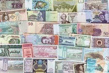 Job lot banknotes for sale  CAMBERLEY