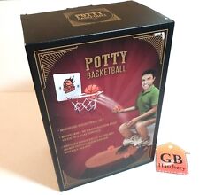 *NOVO* Decoração de banheiro potty basquete novidade homem caverna jogo mictório acampamento  comprar usado  Enviando para Brazil