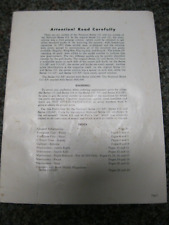 Vintage parts catalog for sale  Hayward