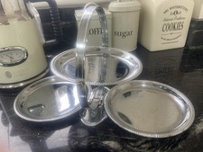 Vintage 3tier metal for sale  COVENTRY