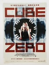 Usado, Cubo Zero Stephanie Moore Zachary Bennett Japón Chirashi Película Flyer Mini comprar usado  Enviando para Brazil
