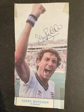 Terry butcher england for sale  CARDIFF