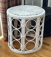 White wicker round for sale  Danbury