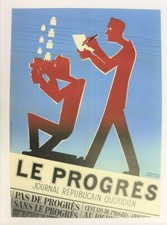 Affiche ancienne 1954 d'occasion  Saint-Paul-Cap-de-Joux