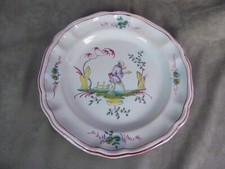 Belle assiette moustiers. d'occasion  Pézilla-la-Rivière
