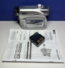 Câmera Filmadora Digital JVC GR-D350U Mini DV com Bateria ~ PEÇAS OU REPAROS, usado comprar usado  Enviando para Brazil