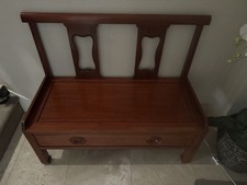 Brown wooden carved for sale  UK