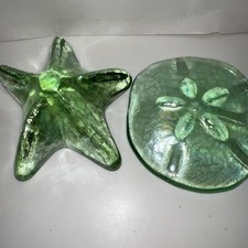 Iridescent glass green for sale  Land O Lakes