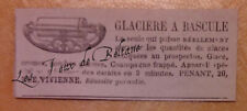 Glaciere bascule penant d'occasion  Beaumont-de-Lomagne