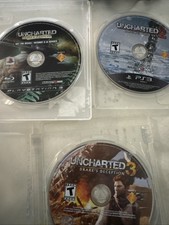Lote de 3 discos UNCHARTED 1 & 2 & 3 (Sony PlayStation 3 PS3) somente comprar usado  Enviando para Brazil