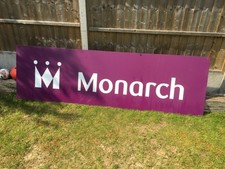 Monarch airlines sign for sale  DUNSTABLE