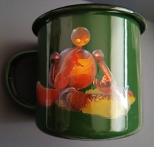 Usado, Caneca de café promocional esmaltada de aço inoxidável acampamento The Wild Robot 2024. 500 ml. comprar usado  Enviando para Brazil