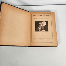 Book. “Treasure Island" Robert Louis Stevenson. 1909 Antique. comprar usado  Enviando para Brazil